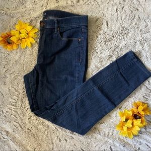LOFT Modern Skinny Jean Size 12 Dark Wash Denim